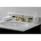 Kingston Brass KS3967PKL Duchess Widespread Bathroom Faucet W/ Brass Pop-Up, Brass KS3967PKL - alternate 2